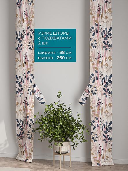 Тюль с декоративными подхватами Лабрист - 388 - фото 2