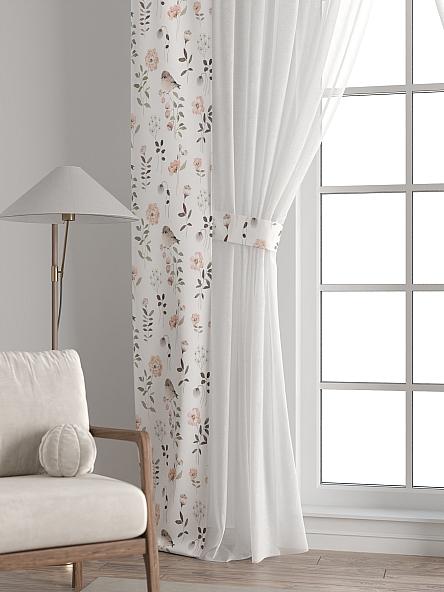 Тюль с декоративными подхватами Лабрист - 396 - фото 6