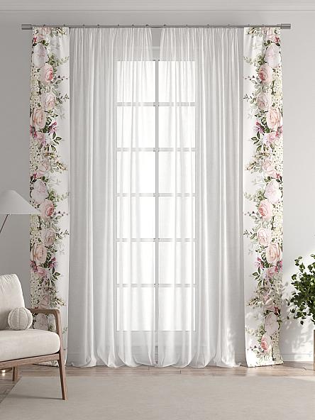 Тюль с декоративными подхватами Лабрист - 398 - фото 7