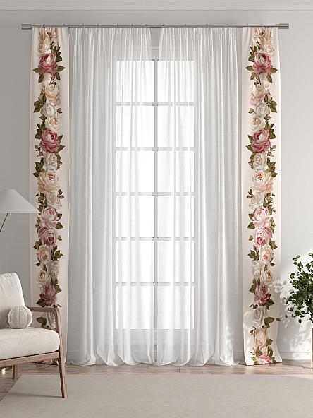 Тюль с декоративными подхватами Лабрист - 405 - фото 7