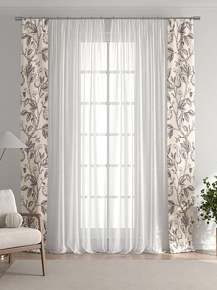 Тюль с декоративными подхватами Лабрист - 409 - фото 7