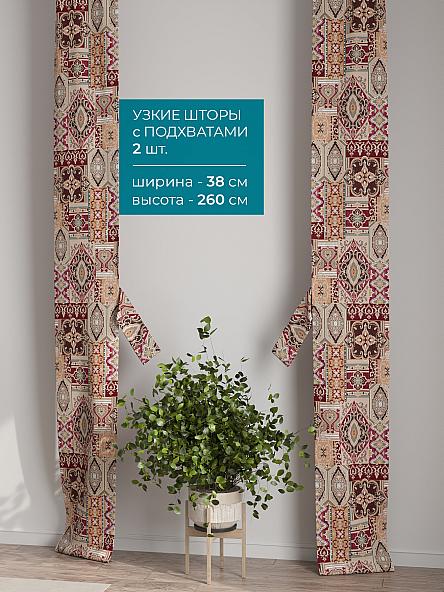 Тюль с декоративными подхватами Лабрист - 416 - фото 2