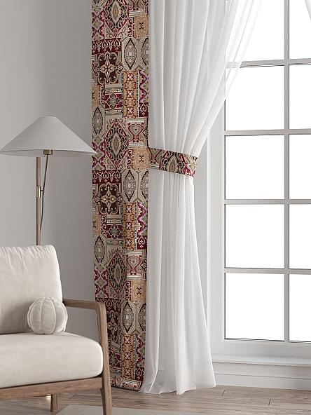 Тюль с декоративными подхватами Лабрист - 416 - фото 6