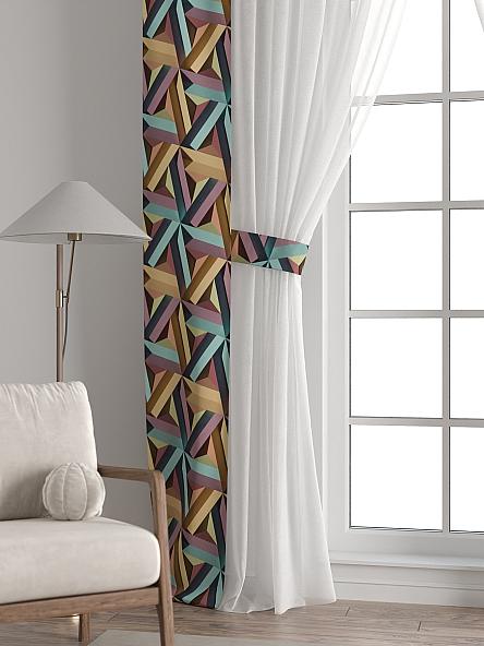 Тюль с декоративными подхватами Лабрист - 422 - фото 6