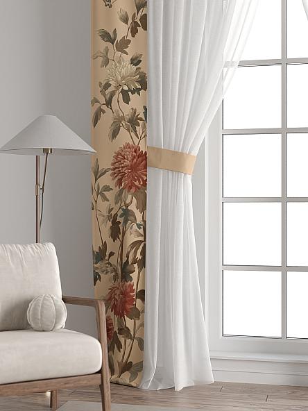 Тюль с декоративными подхватами Лабрист - 424 - фото 6