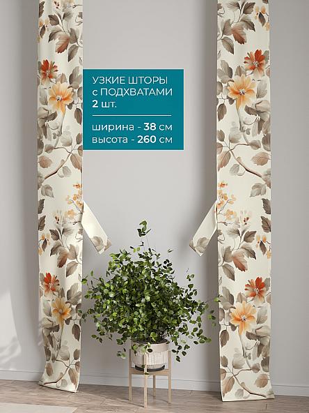 Тюль с декоративными подхватами Лабрист - 425 - фото 2