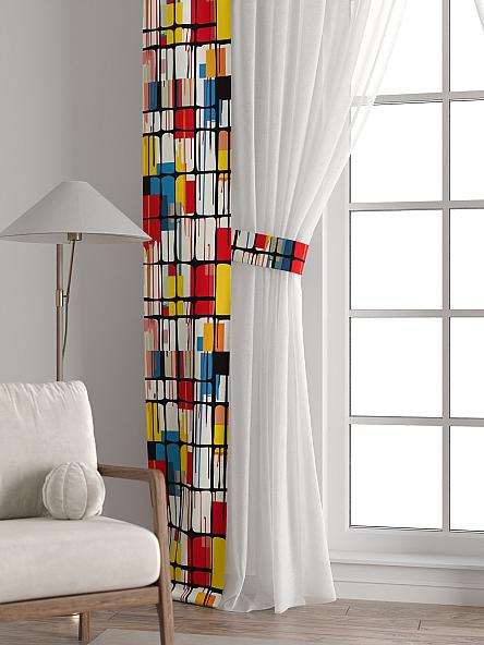 Тюль с декоративными подхватами Лабрист - 429 - фото 6