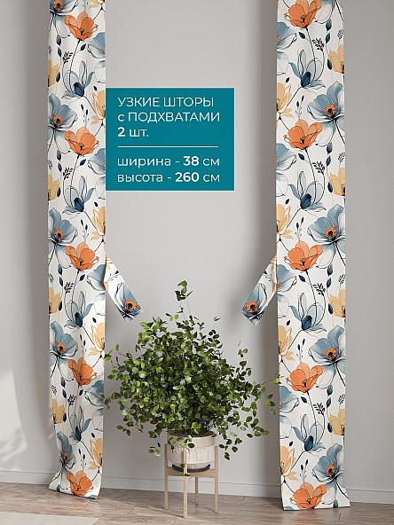 Тюль с декоративными подхватами Лабрист - 430 - фото 2