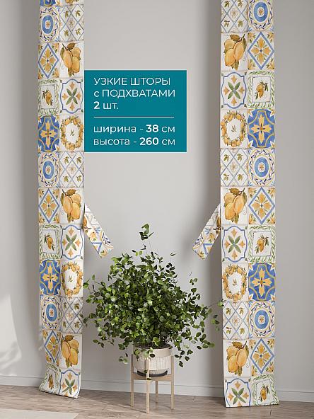 Тюль с декоративными подхватами Лабрист - 433 - фото 2