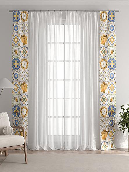 Тюль с декоративными подхватами Лабрист - 433 - фото 7