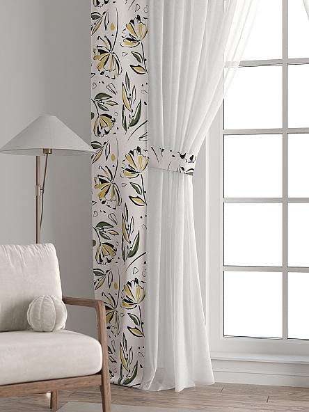 Тюль с декоративными подхватами Лабрист - 434 - фото 6