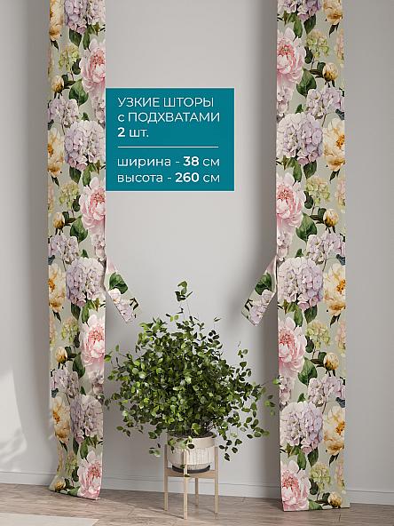 Тюль с декоративными подхватами Лабрист - 438 - фото 2