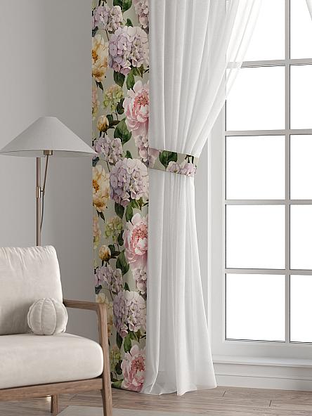 Тюль с декоративными подхватами Лабрист - 438 - фото 6