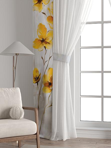 Тюль с декоративными подхватами Лабрист - 441 - фото 6