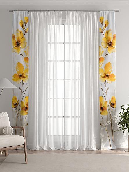 Тюль с декоративными подхватами Лабрист - 441 - фото 7