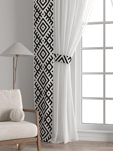 Тюль с декоративными подхватами Лабрист - 444 - фото 6