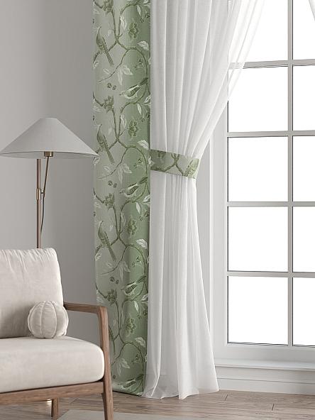 Тюль с декоративными подхватами Лабрист - 447 - фото 6