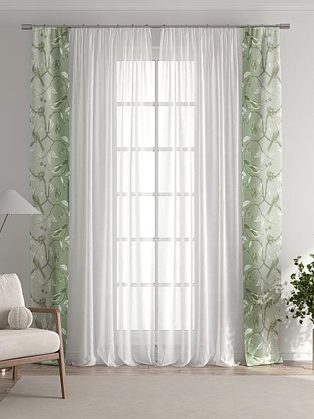 Тюль с декоративными подхватами Лабрист - 447 - фото 7