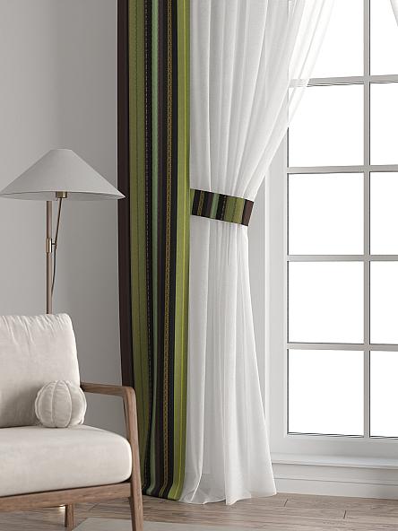 Тюль с декоративными подхватами Лабрист - 449 - фото 6