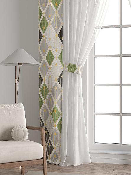 Тюль с декоративными подхватами Лабрист - 451 - фото 6