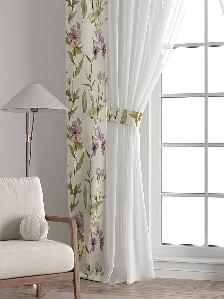 Тюль с декоративными подхватами Лабрист - 453 - фото 6