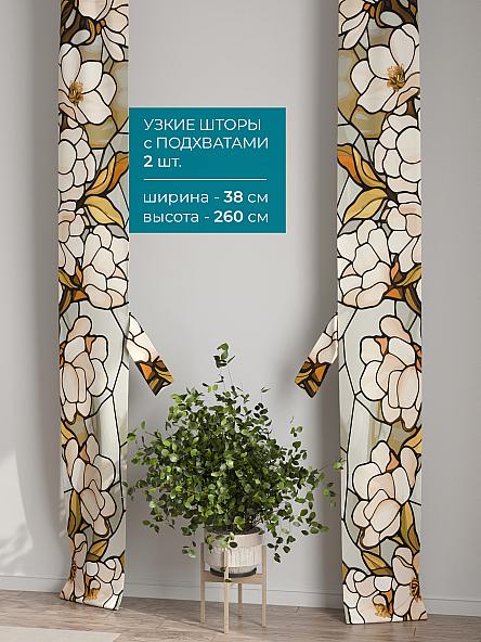 Тюль с декоративными подхватами Лабрист - 459 - фото 2