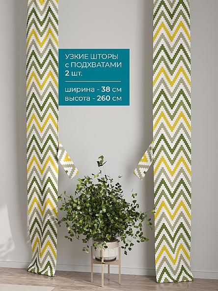 Тюль с декоративными подхватами Лабрист - 463 - фото 2