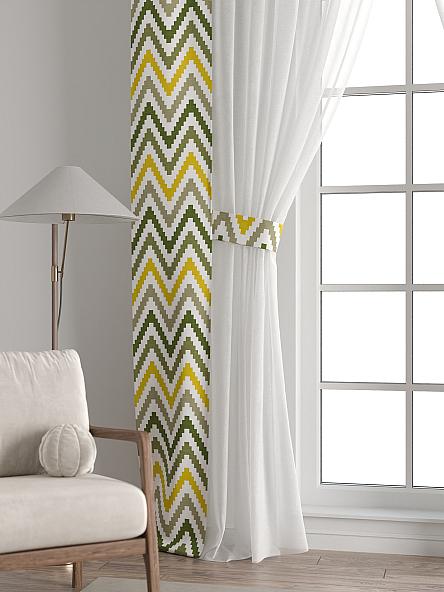 Тюль с декоративными подхватами Лабрист - 463 - фото 6