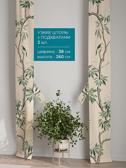 Тюль с декоративными подхватами Лабрист - 464 - фото 2