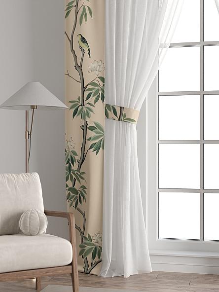 Тюль с декоративными подхватами Лабрист - 464 - фото 6