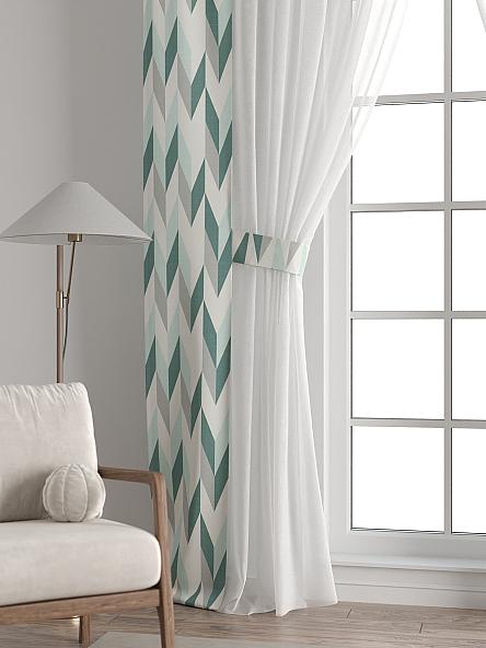 Тюль с декоративными подхватами Лабрист - 470 - фото 6