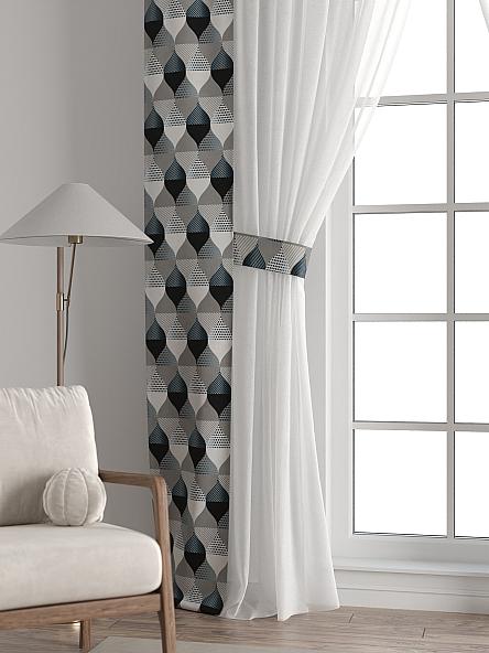 Тюль с декоративными подхватами Лабрист - 472 - фото 6