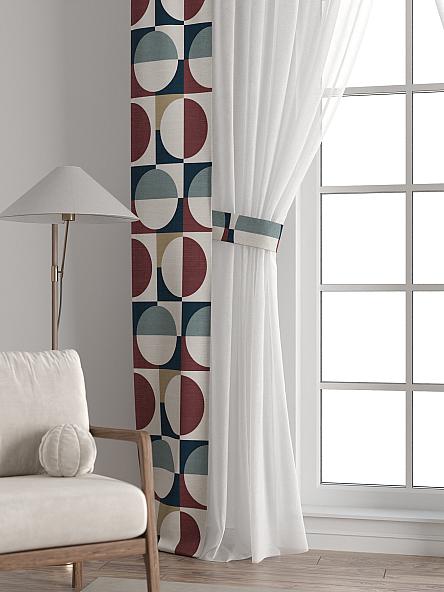 Тюль с декоративными подхватами Лабрист - 473 - фото 6