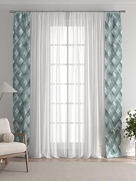 Тюль с декоративными подхватами Лабрист - 474 - фото 7