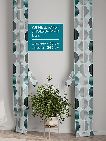 Тюль с декоративными подхватами Лабрист - 476 - фото 2