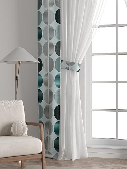 Тюль с декоративными подхватами Лабрист - 476 - фото 6