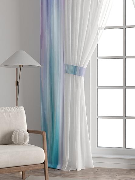 Тюль с декоративными подхватами Лабрист - 479 - фото 6