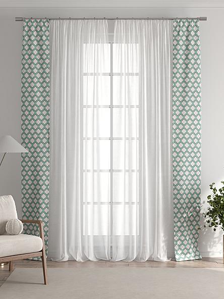 Тюль с декоративными подхватами Лабрист - 481 - фото 7