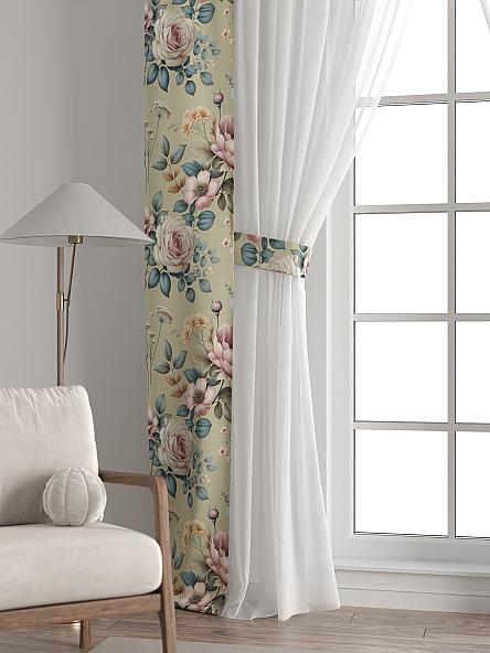 Тюль с декоративными подхватами Лабрист - 482 - фото 6