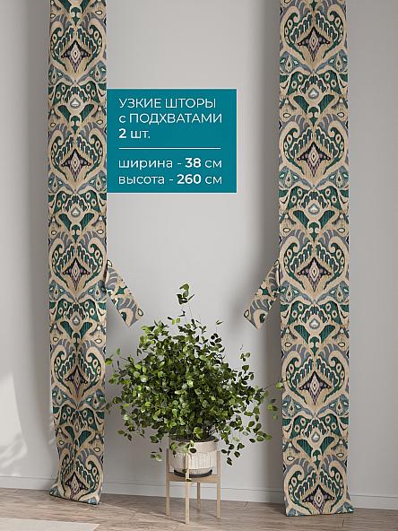 Тюль с декоративными подхватами Лабрист - 483 - фото 2