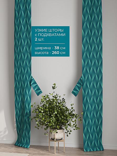 Тюль с декоративными подхватами Лабрист - 484 - фото 2