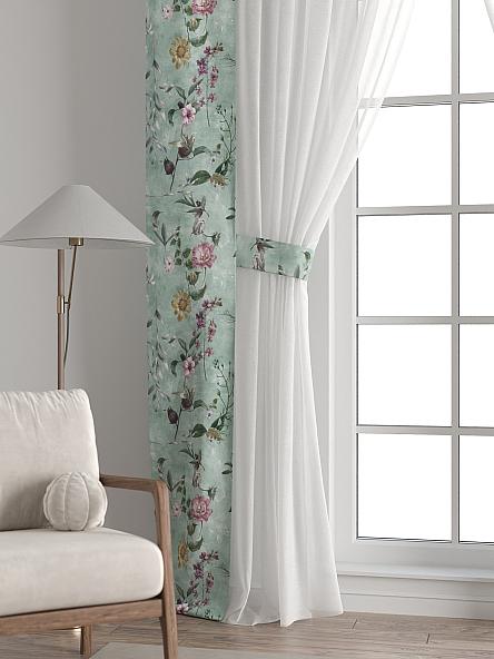 Тюль с декоративными подхватами Лабрист - 485 - фото 6