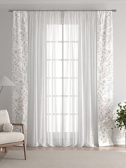 Тюль с декоративными подхватами Лабрист - 487 - фото 7