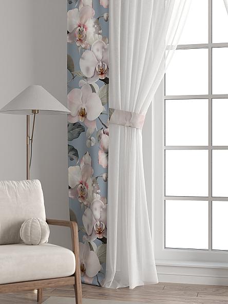 Тюль с декоративными подхватами Лабрист - 488 - фото 6