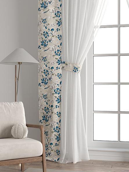 Тюль с декоративными подхватами Лабрист - 489 - фото 6