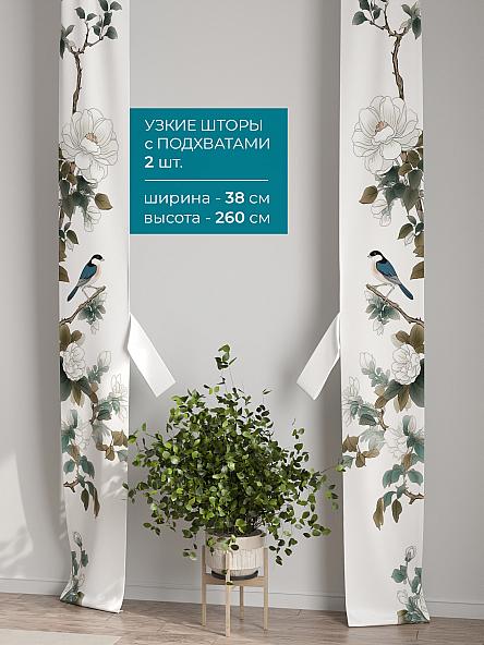 Тюль с декоративными подхватами Лабрист - 494 - фото 2