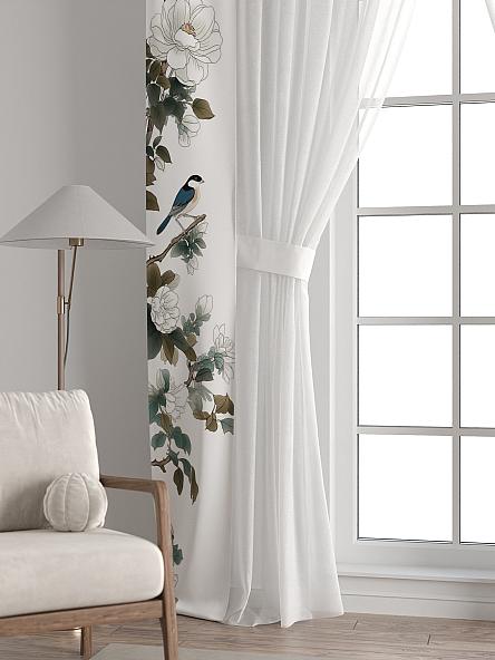 Тюль с декоративными подхватами Лабрист - 494 - фото 6