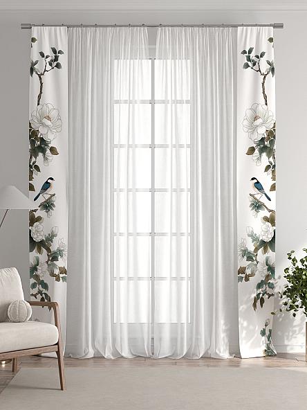 Тюль с декоративными подхватами Лабрист - 494 - фото 7