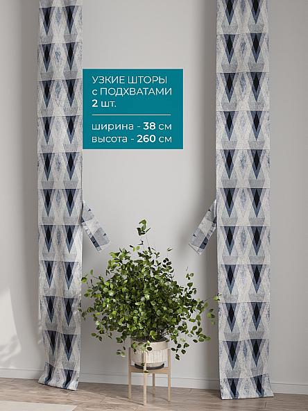 Тюль с декоративными подхватами Лабрист - 497 - фото 2