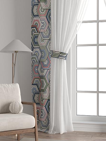 Тюль с декоративными подхватами Лабрист - 498 - фото 6